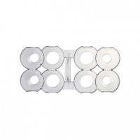 Вкладыш для яиц на 8 шт., для холодильников Минск, Атлант, 200х90х50мм, 331603107201